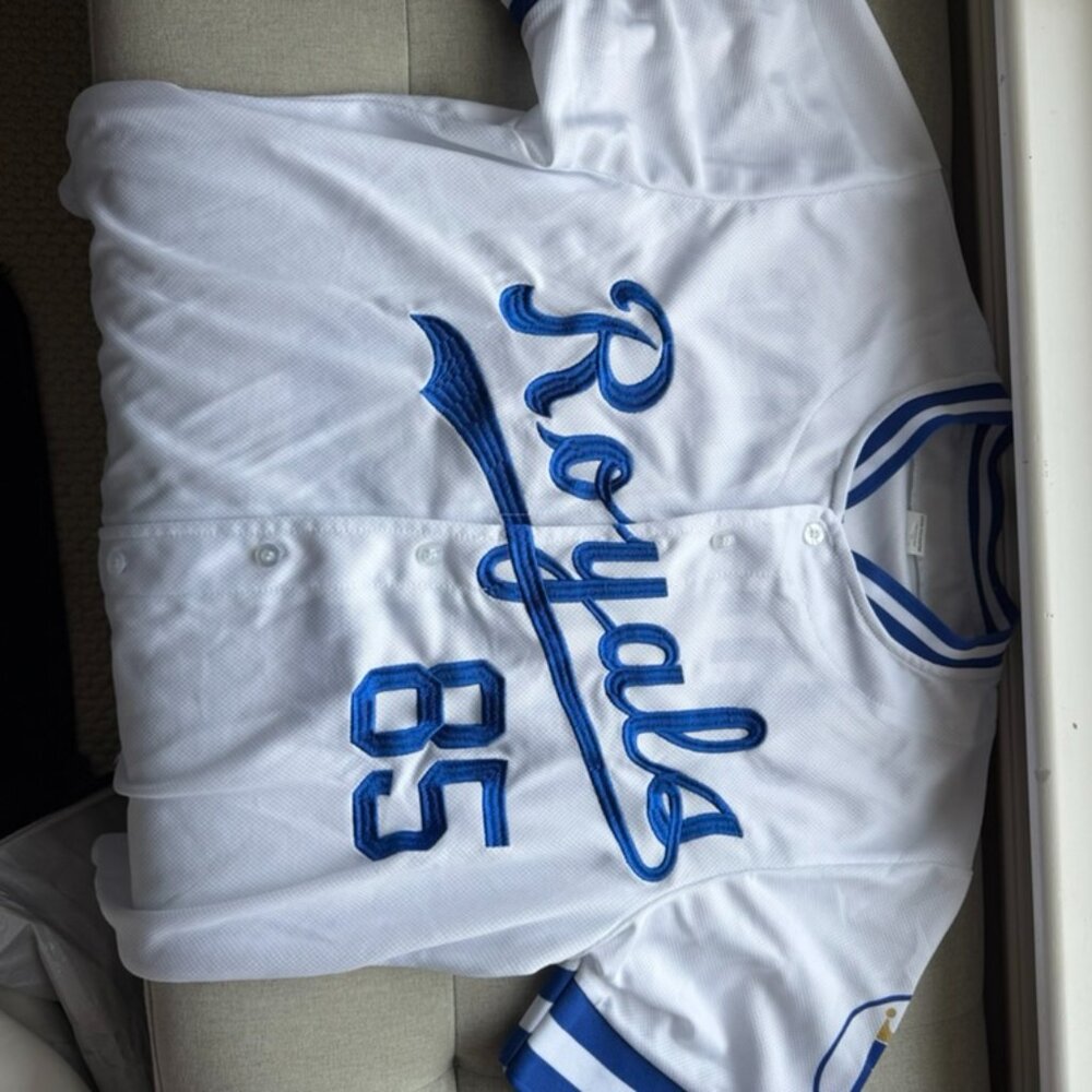 Vintage Kansas City Royals champions jersey